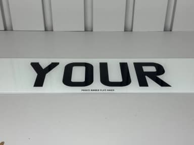 Standard Number Plate thumbnail 2